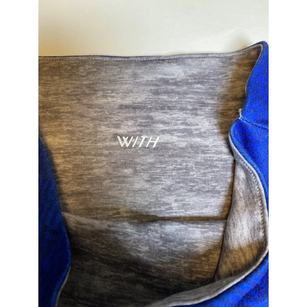 WITH For Peloton Leggings Blue Size XS High Rise
